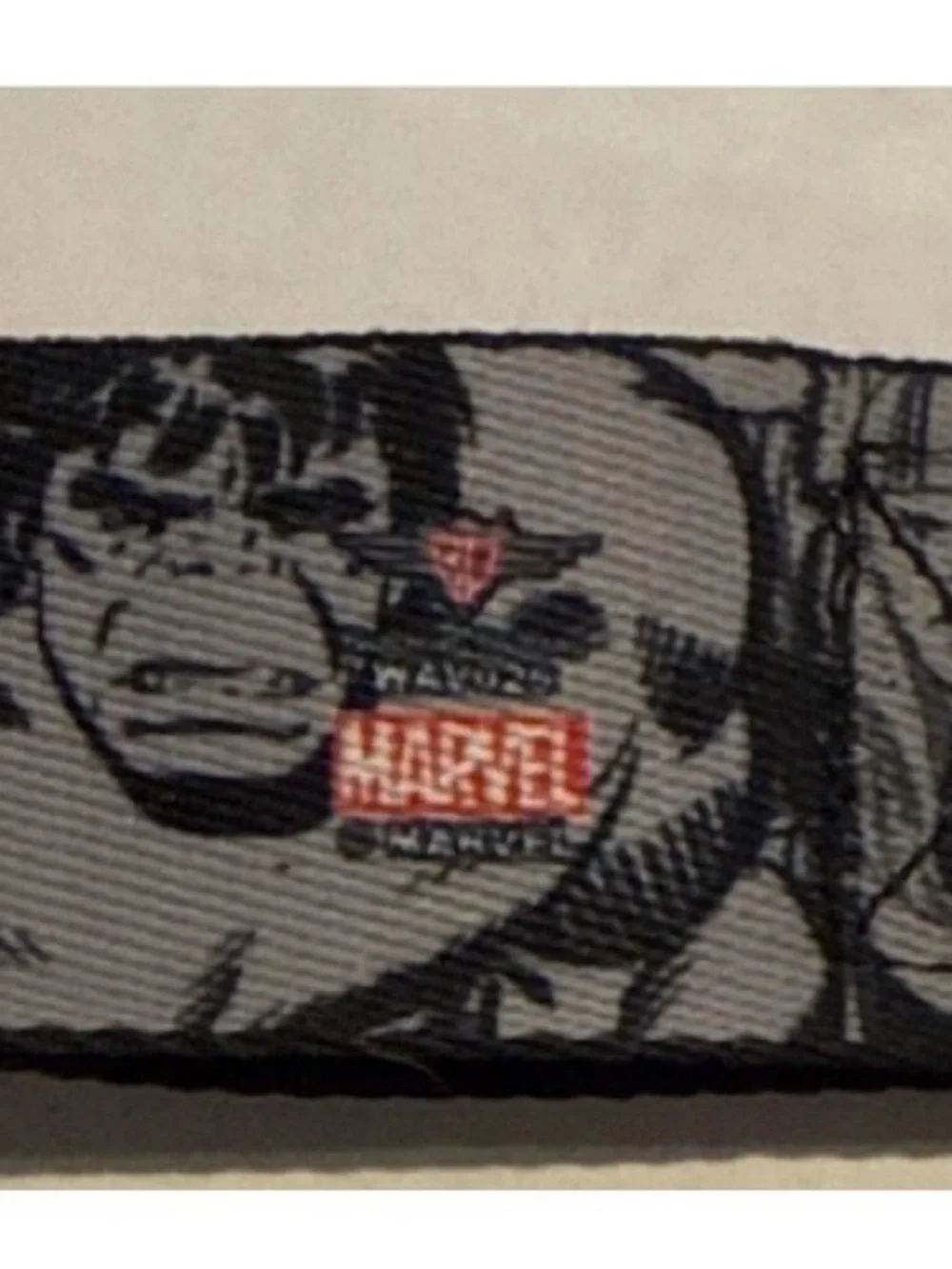 Buckle-Down Marvel Comics Black & Gray Superhero Dog Collar